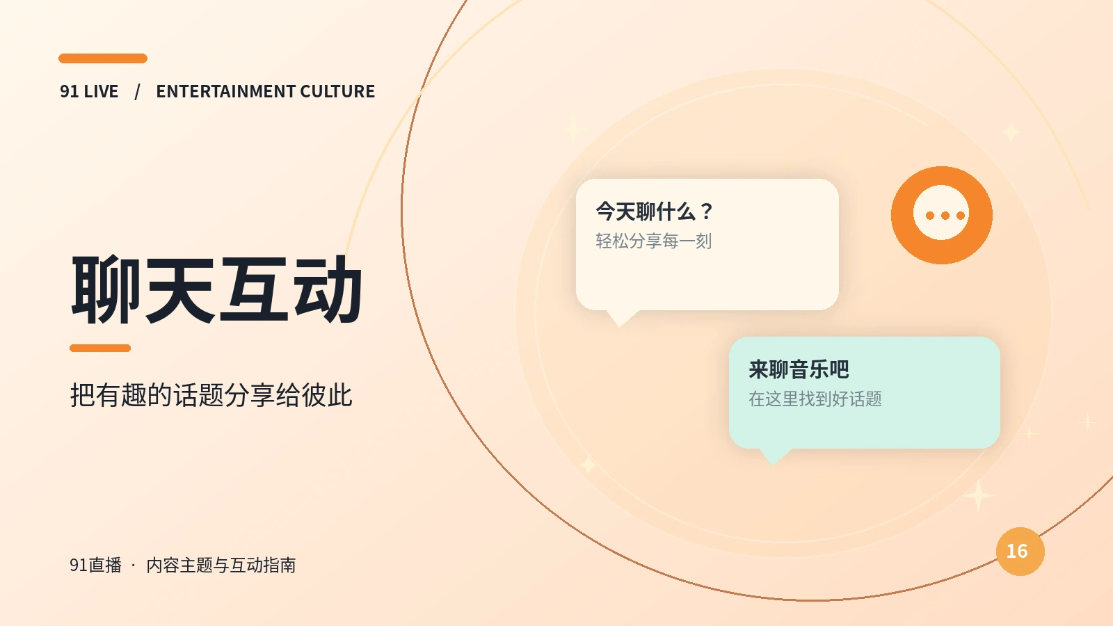91直播聊天主题